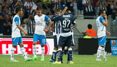 Monterrey empata 1-1 con Cruz Azul en el Apertura 2015