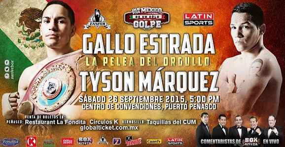 Gallo Estrada vs Tyson Márquez