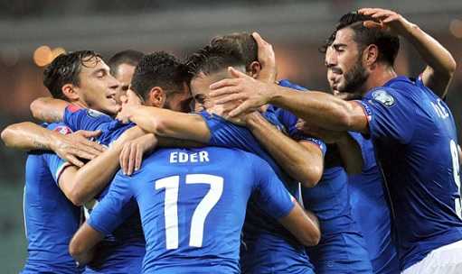 Italia vs Noruega Jornada 10 Eliminatorias Eurocopa 2016