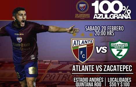 Atlante vs Zacatepec