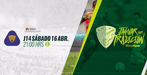 Fortaleza España Estéril Resultado: Jaguares de Chiapas 1-2 Pumas [Vídeo Goles Eduardo Herrera,  Romero - Resumen] Liga MX Torneo Clausura 2016