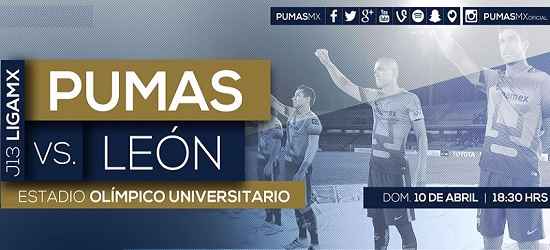 Pumas vs León