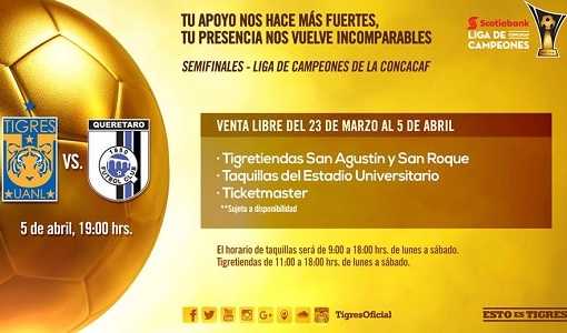 Tigres vs Querétaro