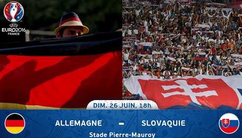 Alemania vs Eslovaquia