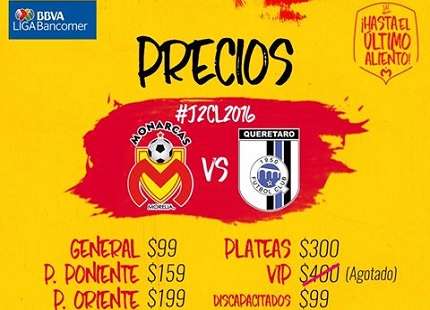 Morelia vs Querétaro