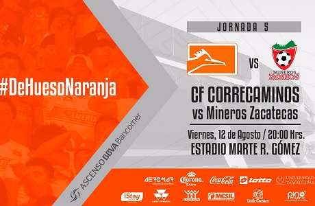 Correcaminos vs Mineros de Zacatecas