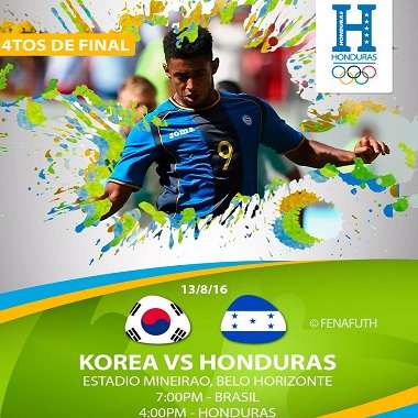 Honduras vs Corea