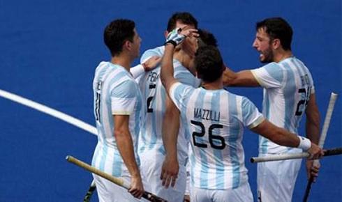 Leones de Argentina avanzaron a cuartos de Final en río 2016 al vencer a Irlanda en Hockey