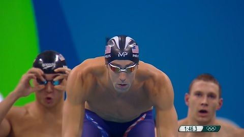 Michael Phelps y Estados Unidos Medalla de Oro 100x4 Combinado en Juegos Olímpicos 2016