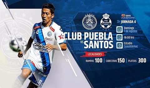 Puebla vs Santos