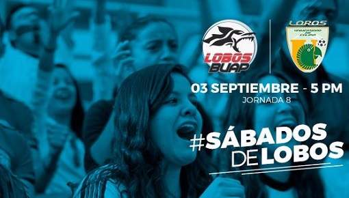 Lobos BUAP vs Loros de Colima