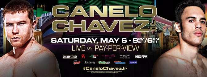 Saúl Canelo Álvarez vs Julio César Chávez Jr