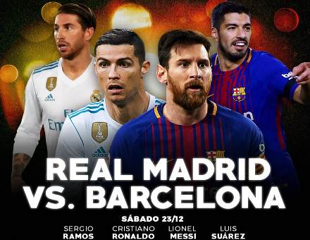 por otra parte, Chaleco montar Resultado: Real Madrid vs Barcelona [Vídeo Goles- Resumen] Jornada 17 Liga  Española 2017-18