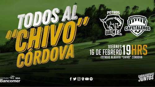 Potros UAEM vs Cafetaleros