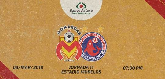 Morelia vs Veracruz