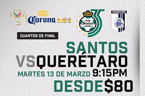 Santos vs Querétaro