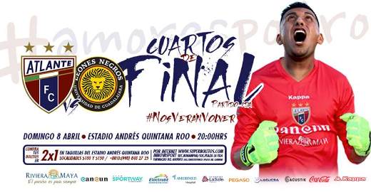 Atlante vs Leones Negros
