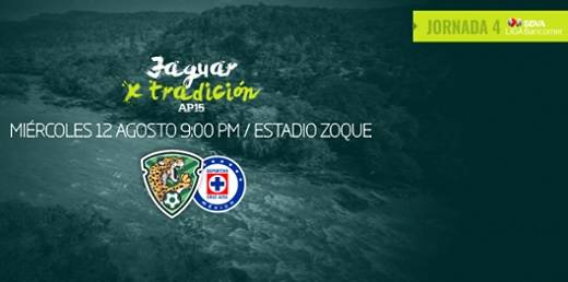 Jaguares de Chiapas vs Cruz Azul