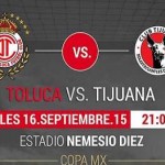 Toluca vs Tijuana