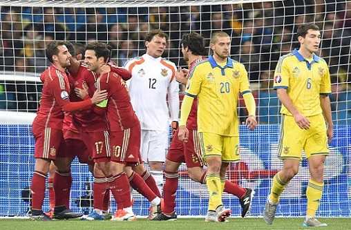 España 1-0 Ucrania