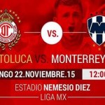 Toluca vs Monterrey