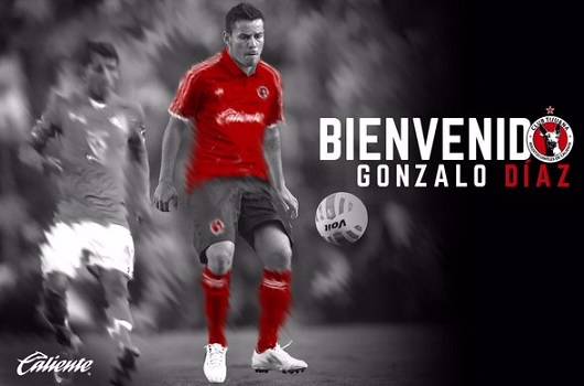 Gonzalo Díaz es nuevo refuerzo de Tijuana para el Torneo Clausura 2016