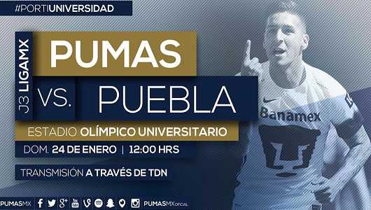Pumas vs Puebla