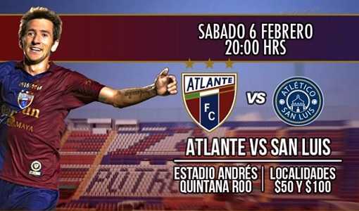 Atlante vs Atlético San Luis