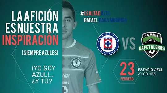 Cruz Azul vs Cafetaleros de Tapachula