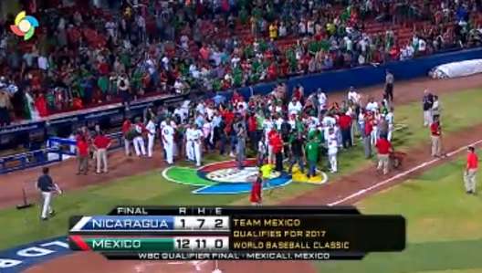 México 12-1 Nicaragua