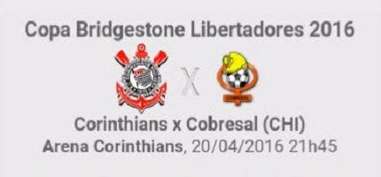 Corinthians vs Cobresal