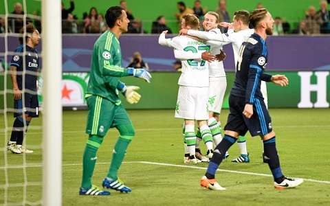 Wolfsburg 2-0 Real Madrid