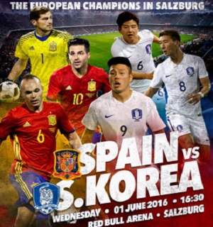 España vs Corea del Sur
