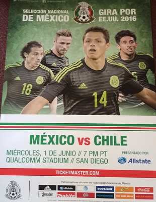 México vs Chile Amistoso rumbo a Copa América