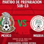 México Sub-23 vs Nigeria