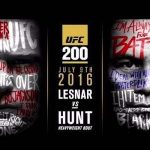 UFC 200 Brock Lesnar vs Mark Hunt