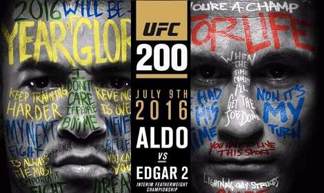 UFC 200: Jose Aldo vs Frankie Edgar