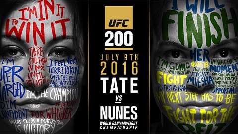 UFC 200 Miesha Tate vs Amanda