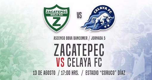 Zacatepec vs Celaya
