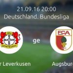 Bayer Leverkusen vs Augsburgo