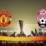 Manchester United vs Zorya