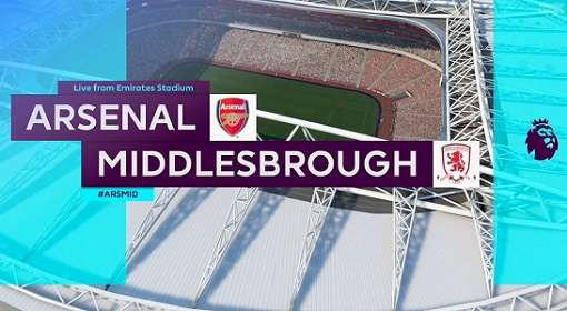 Arsenal vs Middlesbrough