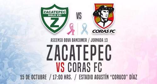 Zacatepec vs Coras