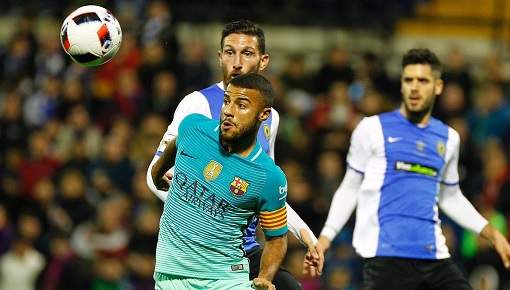 Hércules sorprende al Barcelona empatando 1-1