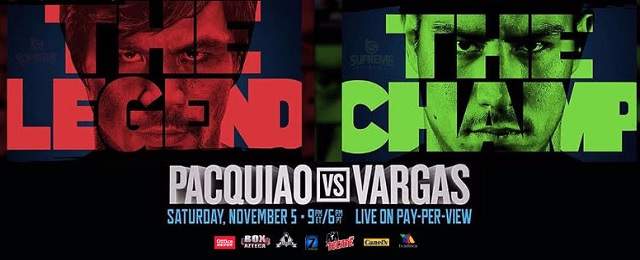 Manny Pacquiao vs Jessie Vargas