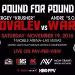 Sergey Kovalev vs Andre Ward