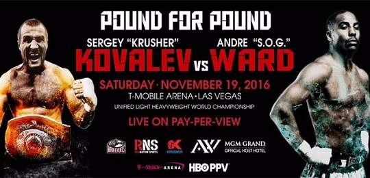 Sergey Kovalev vs Andre Ward