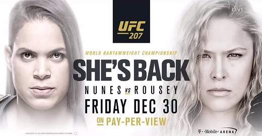Ronda Rousey vs Amanda Nunes