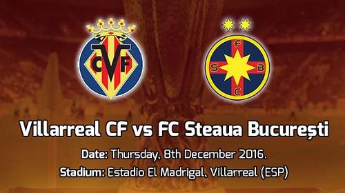 Villarreal vs Steaua Bucarest