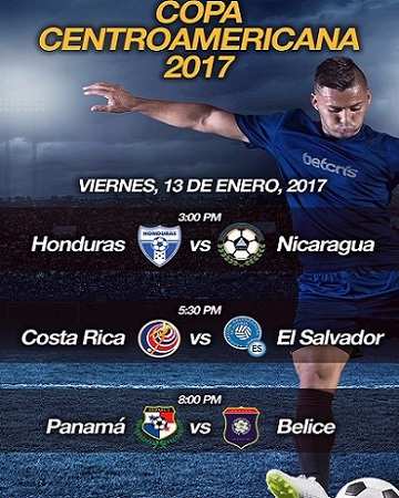 Copa Centroamericana 2017 Jornada 1